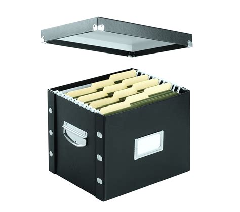 metal letter size file box|Letter File Boxes .